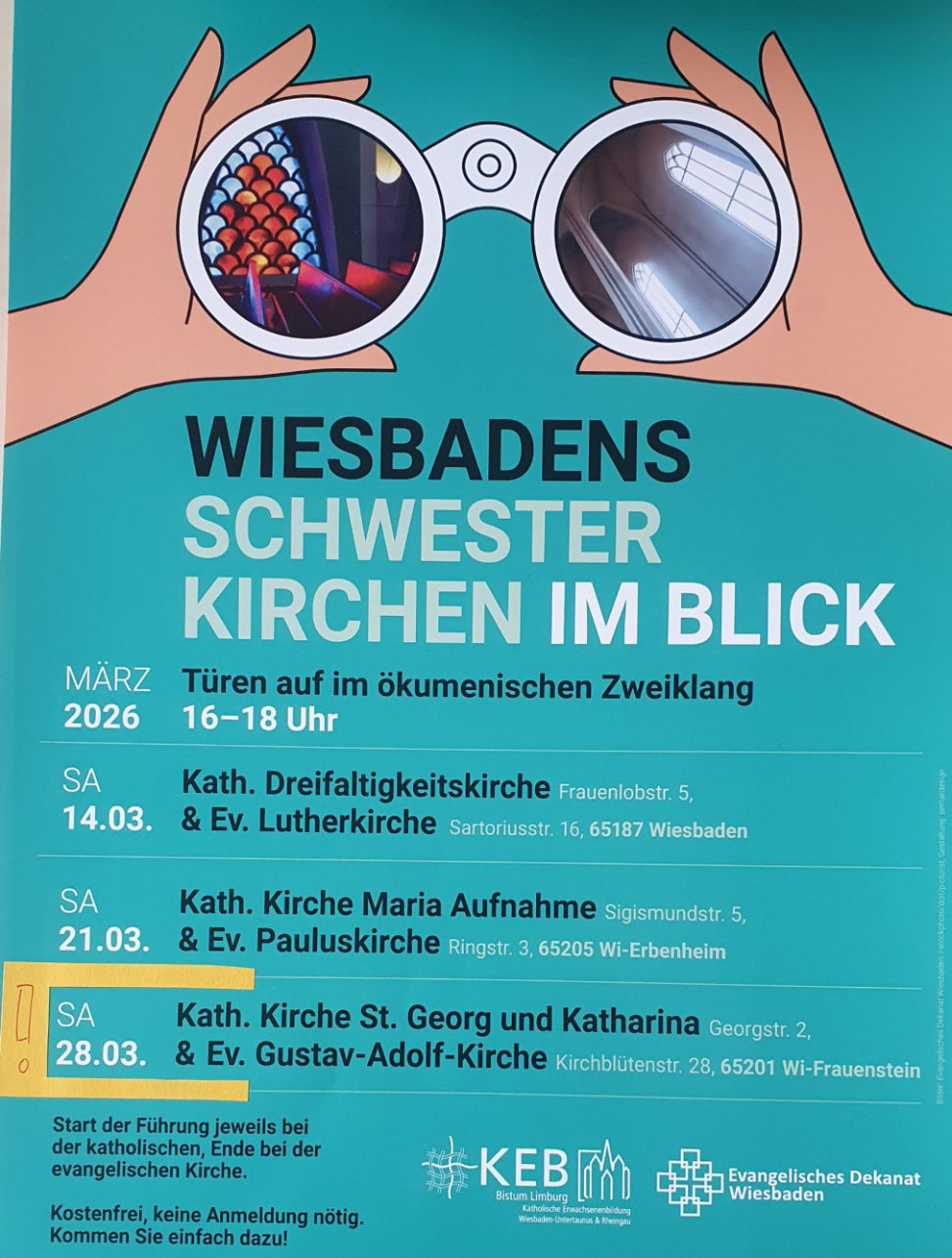 Plakat der Veranstaltungsreihe