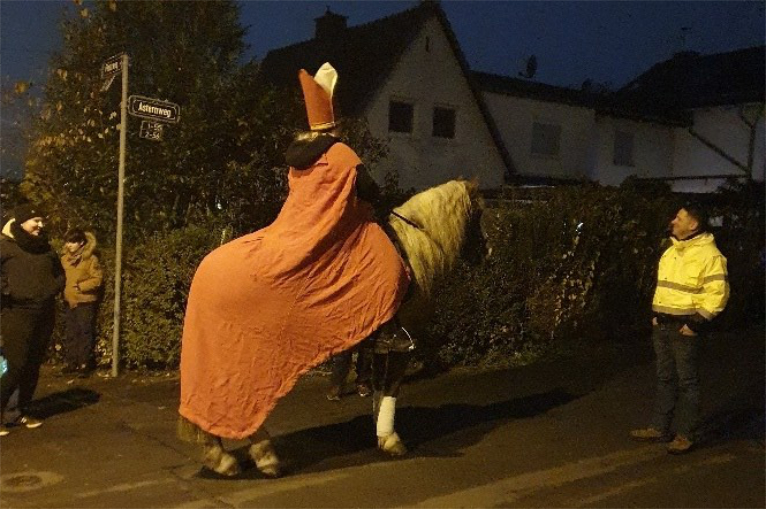 Sankt Martin auf dem Pferd